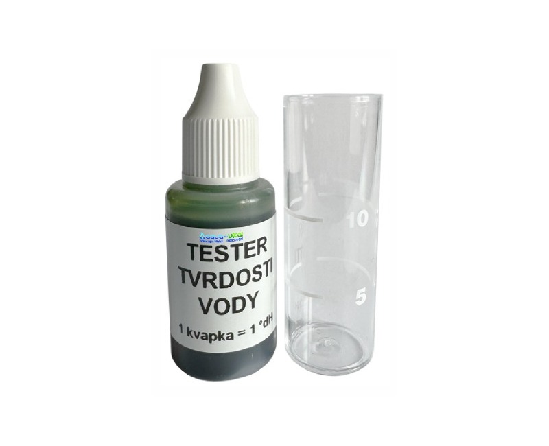 Kvapkový tester tvrdosti vody, 15 ml